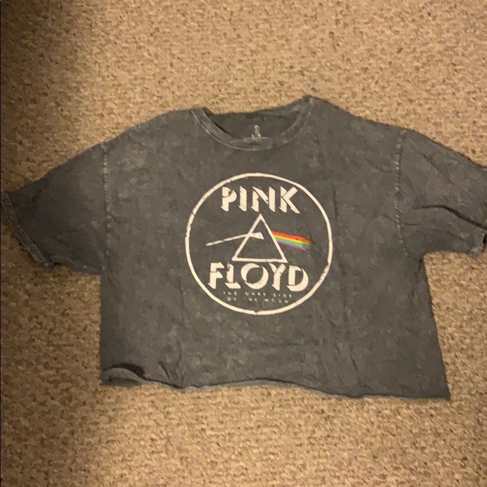 Crop top- Pink Floyd